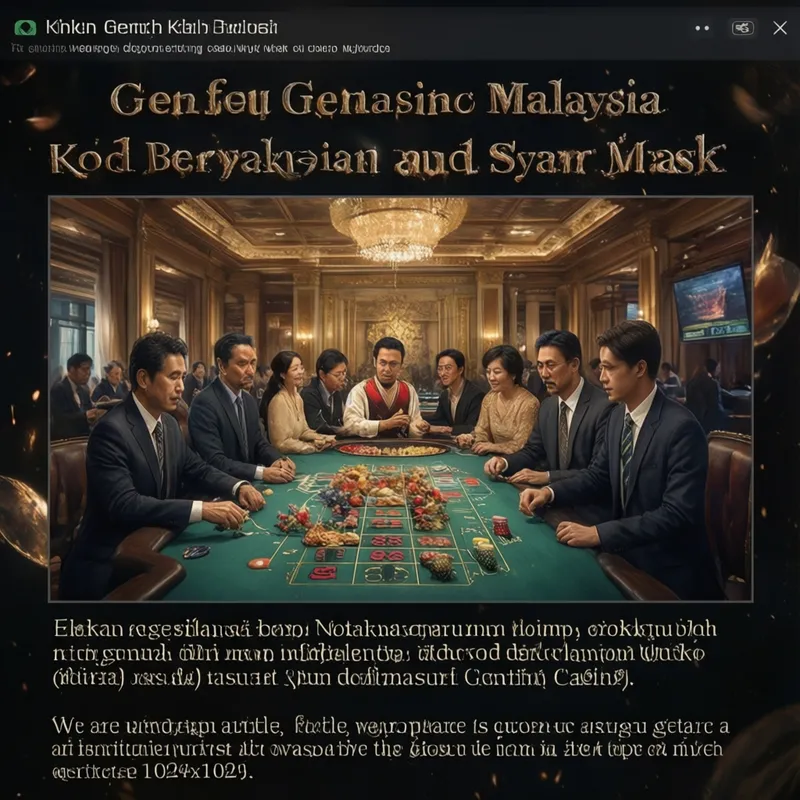 Peraturan Genting Casino